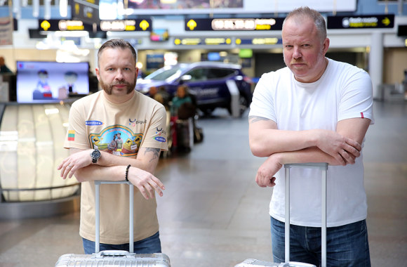 Vytaras Radzevičius ir Martynas Starkus  