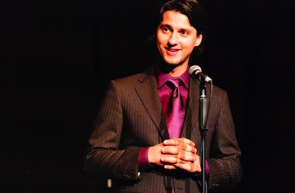 Vytautas Rumšas pristatė vakaro atlikėją Chrisą Botti.