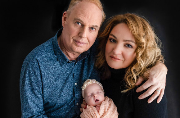 Paulas Humphreys ir Rūta Humphreys su dukrele / Olesios Dubovyk nuotrauka