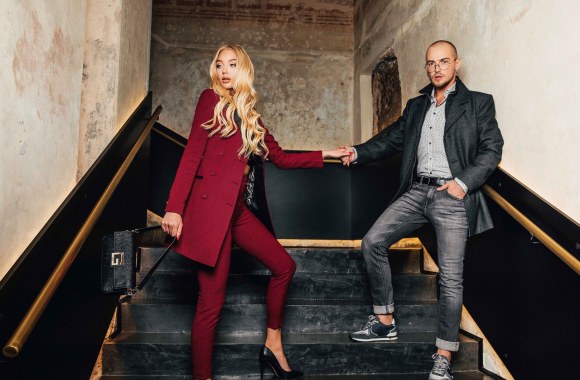 K. Toleikytė ir N. Bierancas suspindėjo stilingoje fotosesijoje/Nerijaus ir Gintarės nuotr.