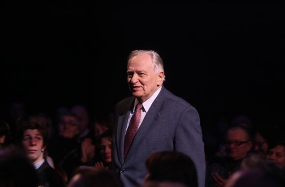 Projekto dalyvis dirigentas Saulius Sondeckis