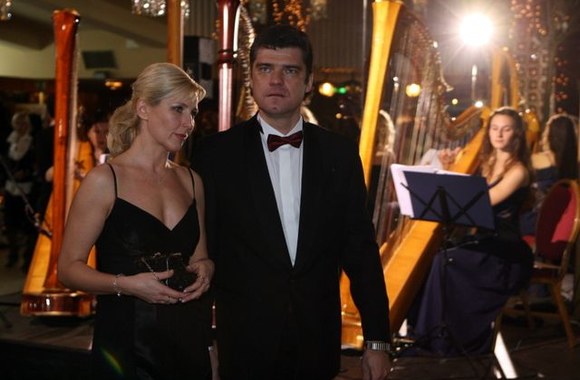 Žilvinas Šilgalis su žmona