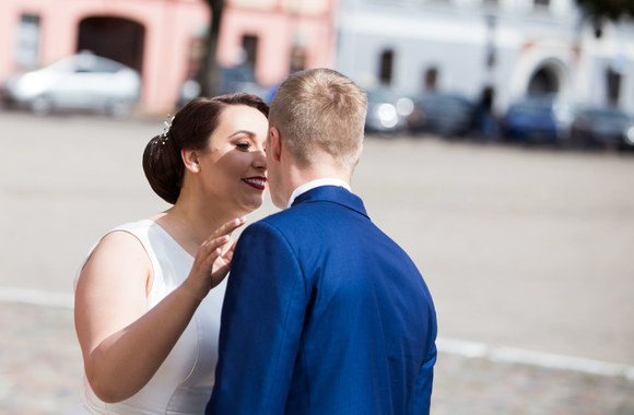 Rasos Kijakauskienės ir Audriaus Jarmalos vestuvių akimirka