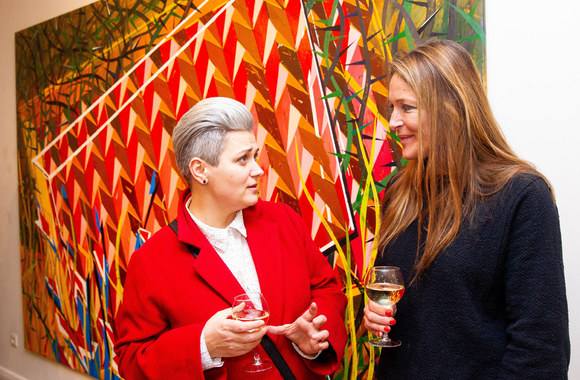 Andris Vītoliņšas pristatė savo darbų parodą „Giliai įkvėpkite prieš naują pradžią“