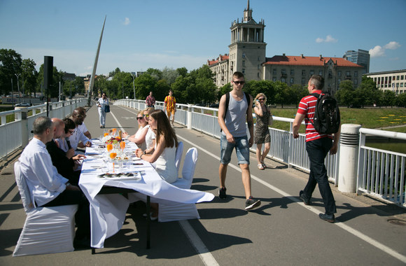 „Vakarienės baltai“ spaudos konferencija