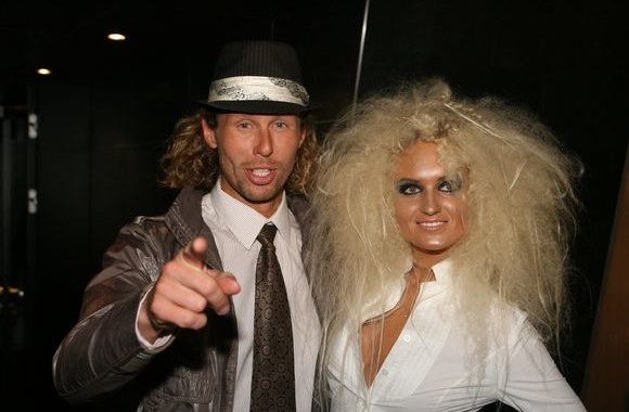 Linas Karalius-Ezopas su drauge Gintare Gurevičiūte