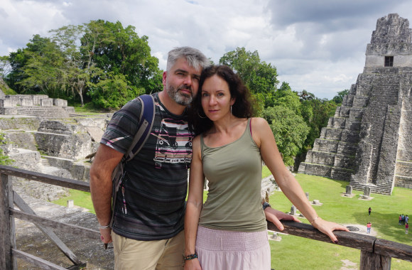 Livija Gradauskienė ir Marijus Gradauskas / Asmeninio albumo nuotr.