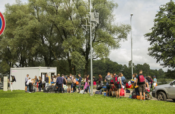 Festivalio „Galapagai“ akimirka