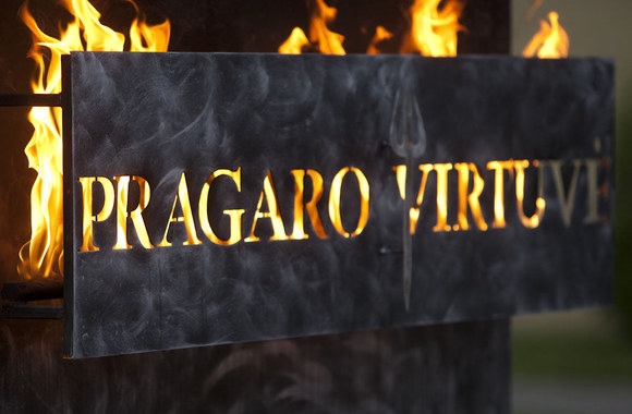 Laidos filmavimo akimirka