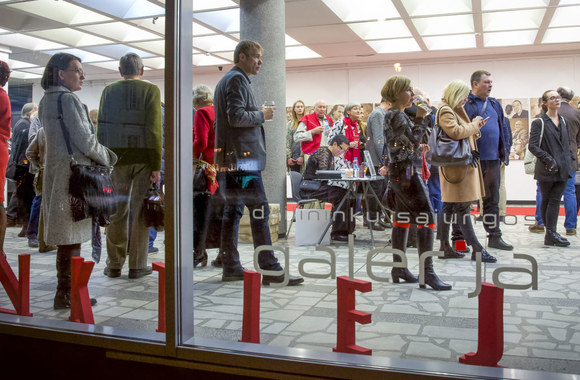 Edukacinės parodos „Žaidimų galerija. Išrinktieji“ atidarymo akimirkos