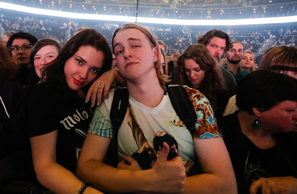 „Queen“ ir Adam Lambert koncerto akimirka