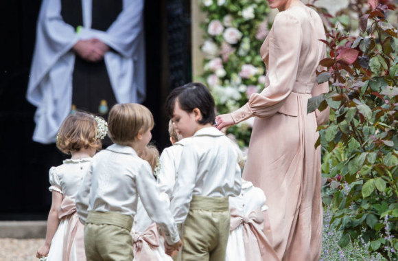 Kembridžo kunigaikštienė Catherine su vaikais 