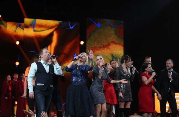 Labdaros koncerto akimirka