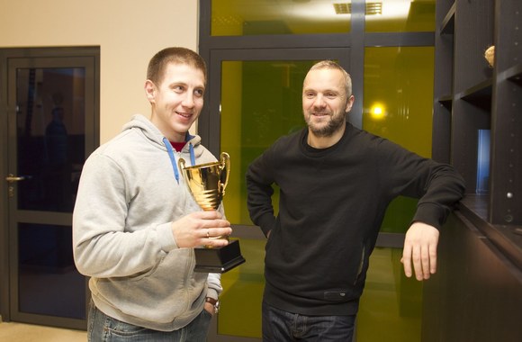 Giedrius Savickas ir Marius Repšys   