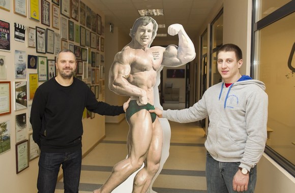 Giedrius Savickas ir Marius Repšys   