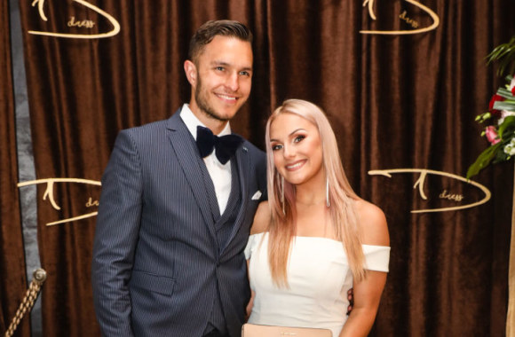 Martynas Kavaliauskas su žmona Rusne