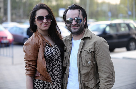 Ruslanas Bolgovas su dukra Diana