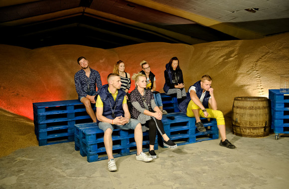 Šou „IššŪKIS kaime“ akimirka