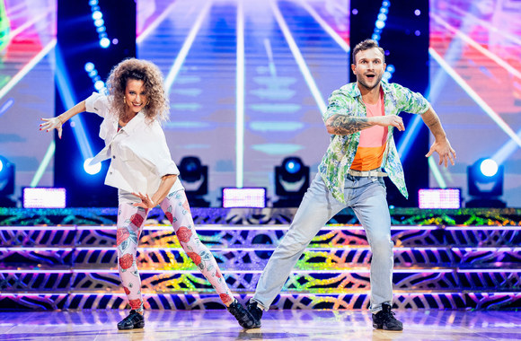 Penktoji „Šok su žvaigžde“ laida / J. Stacevičius / LRT nuotr.