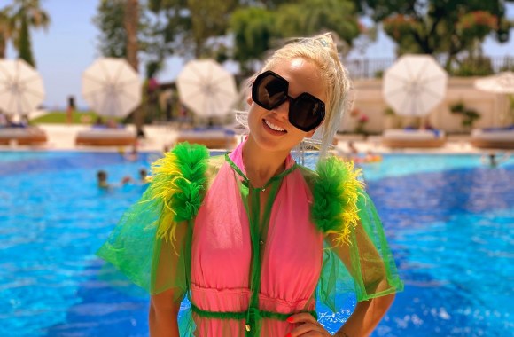 Indrės Stonkuvienės atostogų akimirka / Asmeninio albumo nuotr.