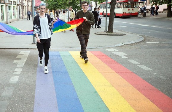 Lietuvos žmonės mini tarptautinę dieną prieš homofobiją