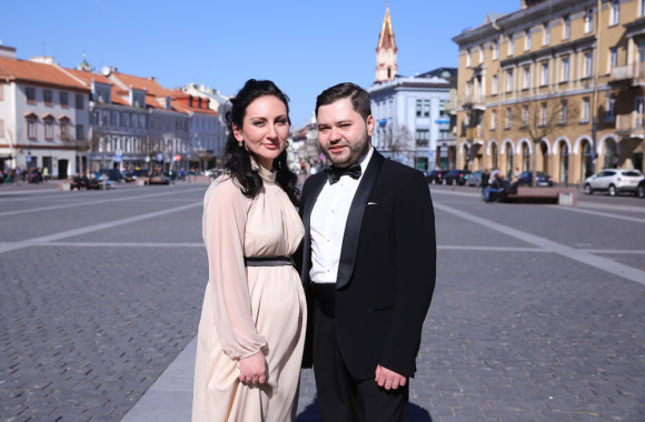 Rafailas Karpis ir Diana Daunoravičiūtė