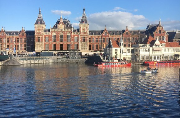 Makaliaus kelionės Amsterdame akimirka