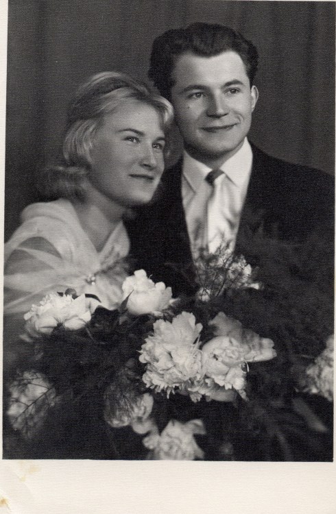 Irenos ir Mikalojaus vestuvės, 1963 metai/ Asmeninio archyvo nuotr.