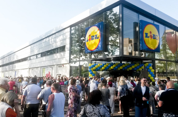 Parduotuvės „Lidl“ atidarymas Alytuje