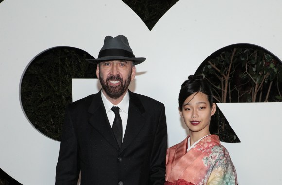 Nicolas Cage'as ir Riko Shibata / „Vida Press“ nuotr.