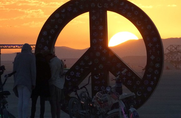 Prasidėjo festivalis „Burning Man“