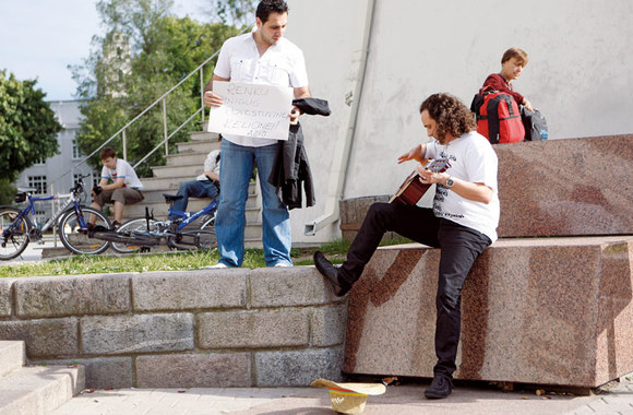 Dirko Rieblingo pirmas kartas