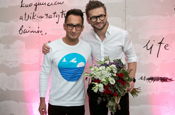 Orijus Gasanovas ir Alfas Ivanauskas