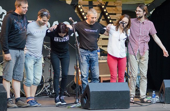 Grupė „Cats in Cosmos“ / „Vasaros terasa“ / Juliaus Griškevičiaus nuotr.