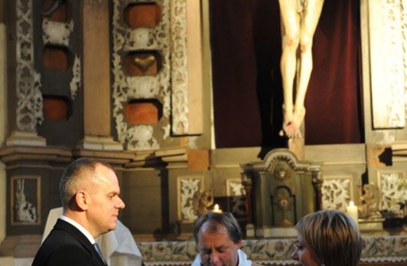 Vidas Rachlevičius ir Violeta Bagdanavičiūtė: kukli šventė saviems 