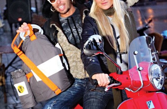 Linas Karalius ir Gintarė Gurevičiūtė: be savo motorolerio 