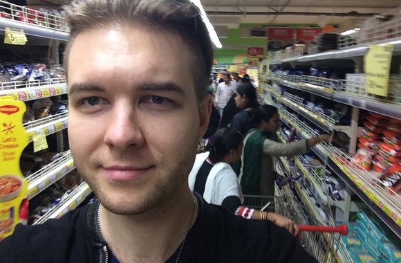 Arvydas Martinėnas-Vudis Indijoje