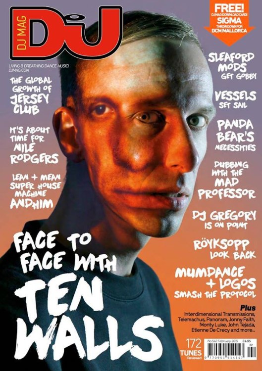 „DJ Mag“ 2015 metų vasario mėnesio žurnalo viršelis