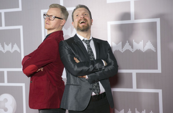 Juozas Liesis ir Deivydas Zvonkus