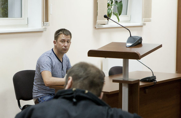 Egidijus Dragūnas lankėsi teisme