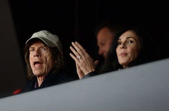 Mickas Jaggeris ir L'Wren Scott