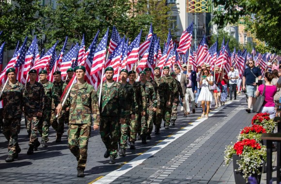 JAV Nepriklausomybės dienos paradas Vilniuje/ Irmanto Gelūno „ŽMONĖS Foto“ nuotr.
