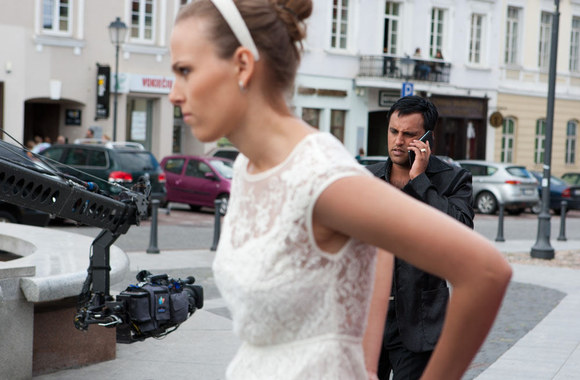 Anonso filmavimo akimirka