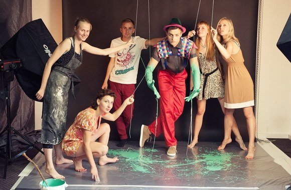 Vincentas Linkevičius ir jo komanda