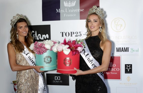 „Mrs. Universe France and Monaco“ dalyvės