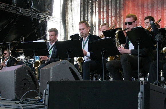 Klaipėdos pilies džiazo festivalio akimirka