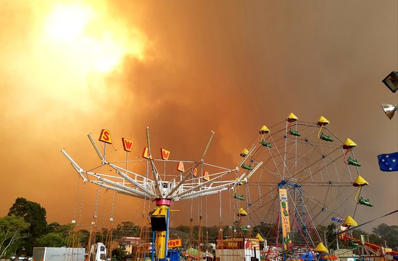 Gaisrai Australijoje/Vida Press nuotr.