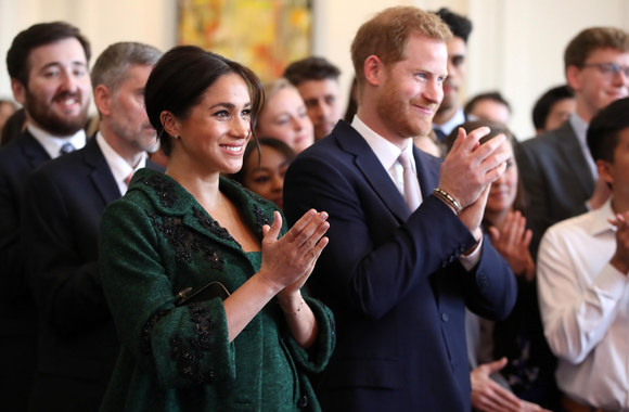 Meghan Markle ir princas Harry lankosi Kanados namuose Londone / „Scanpix“ nuotr.