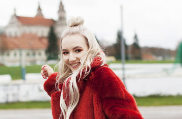 Vaizdo klipo filmavimo akimirka