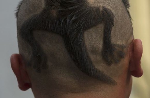 Rudy Parraga ir „iguanos“ šukuosena